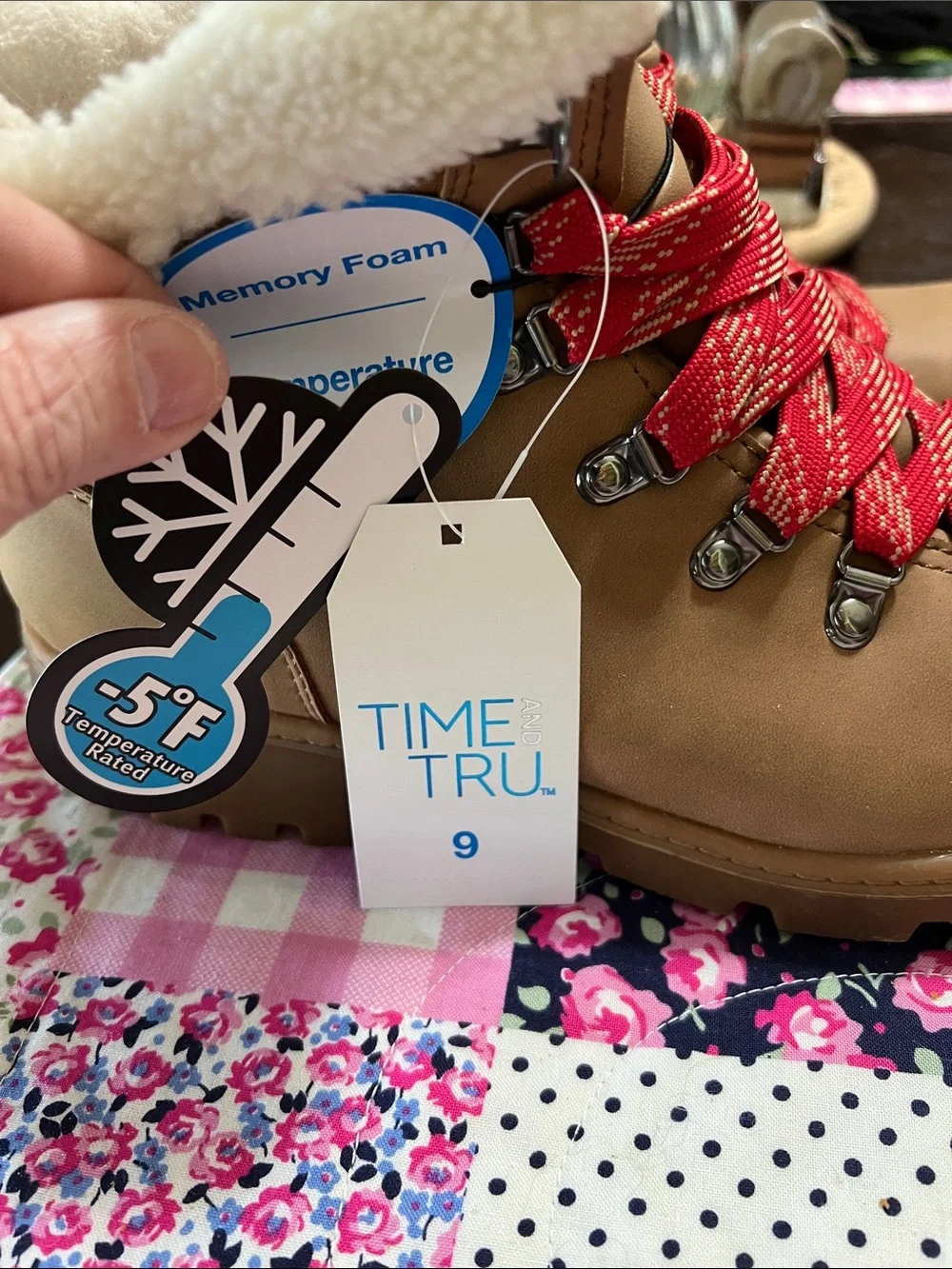 Time and Tru stylish tan